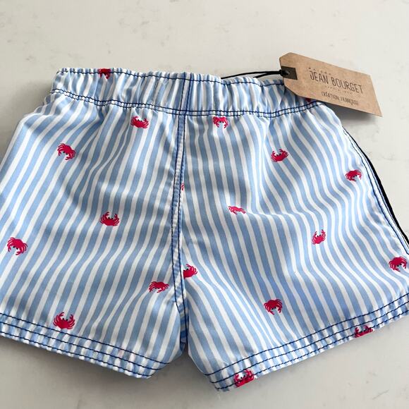 Jean Bourget boys swim trunks bathing suit size 6 months NWT - Picture 4 of 5